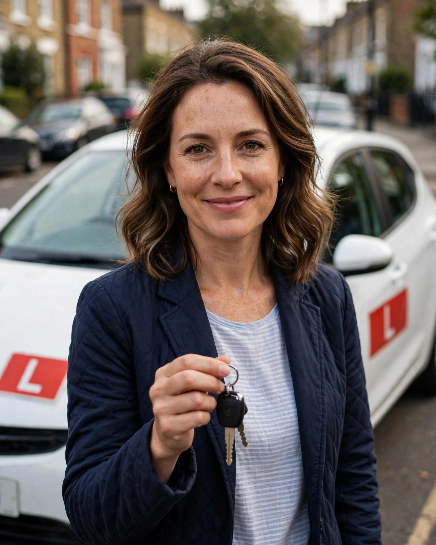 Red2Green lady driving instructor portrait Turnpike Lane