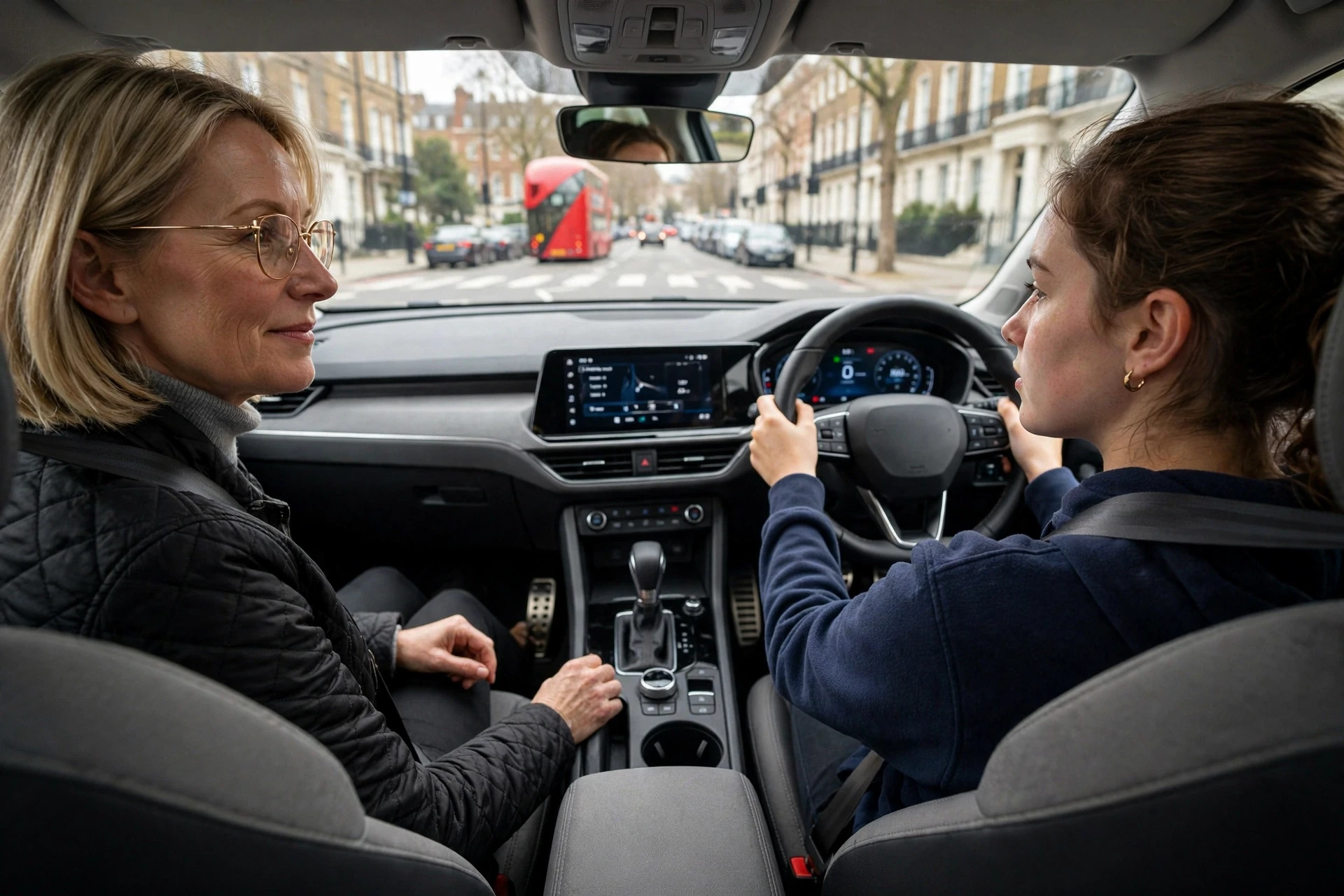 Beginner driving lessons Turnpike Lane with female instructor